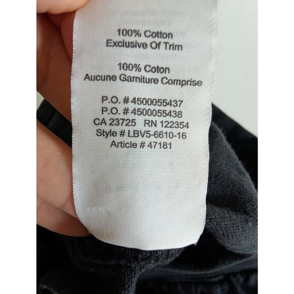 Aritzia Community Cebu Jogger Women Size M (32x28)* Black Tapered Cargo Pull On - Picture 7 of 13